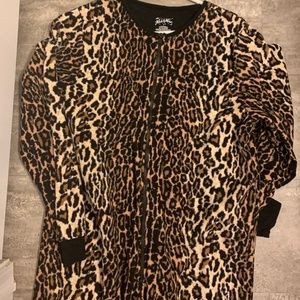 Cheetah Print Onezie